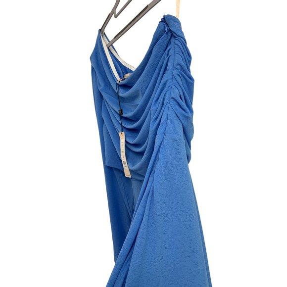BCBGeneration Azure One Shoulder Mini Dress Cutout Size 16 NWT 6547 Asym Neck - Picture 16 of 16